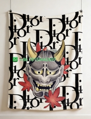 Dior Throw Blankets